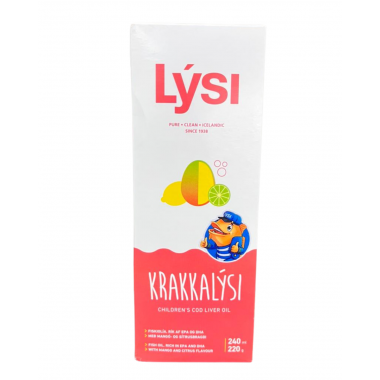 Lysi higado de bacalao kids